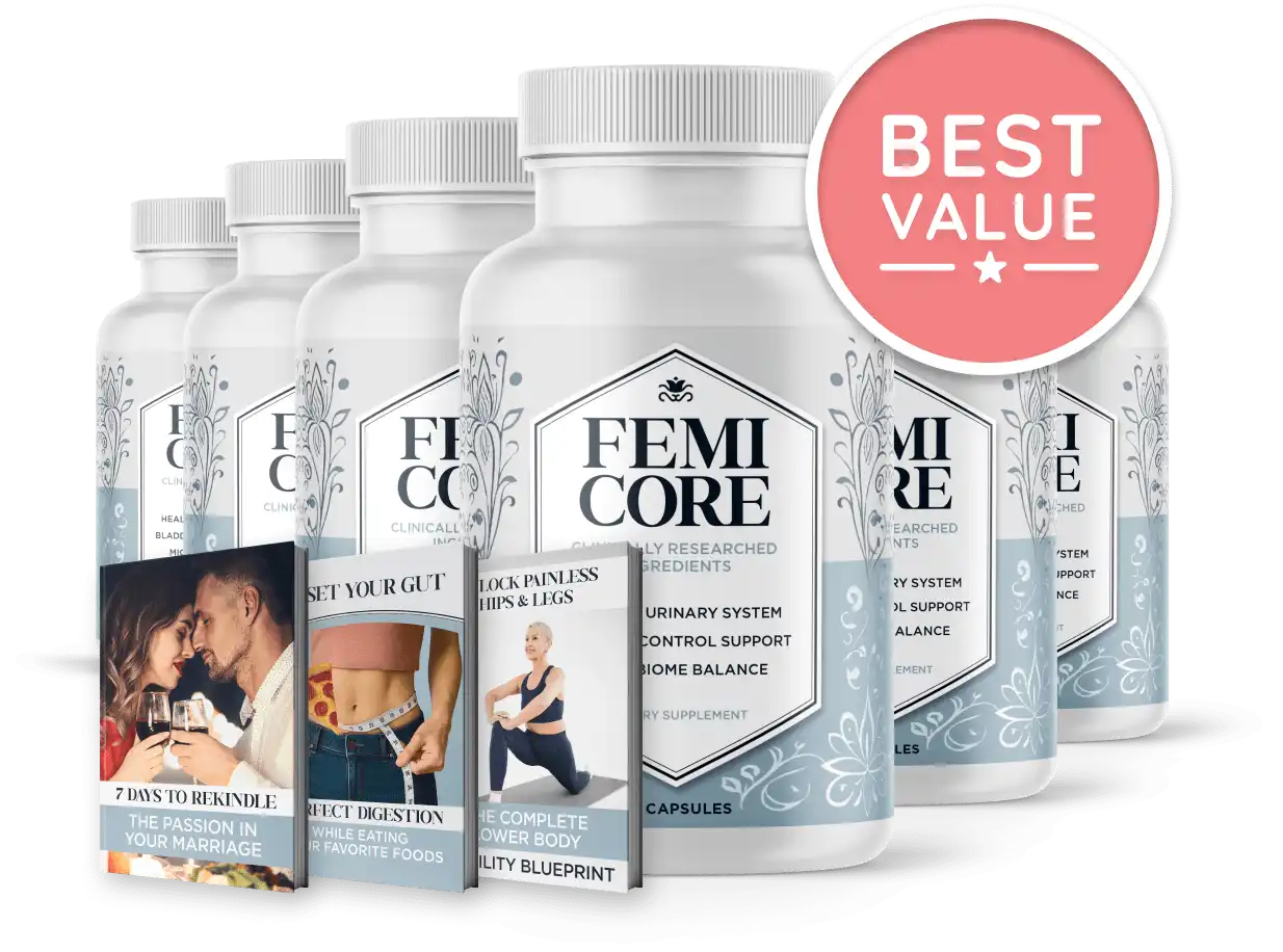 FemiCore Natural Bladder Support Capsules